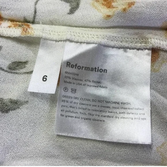 Reformation Limonada Clancie Dress - Picture 8 of 9